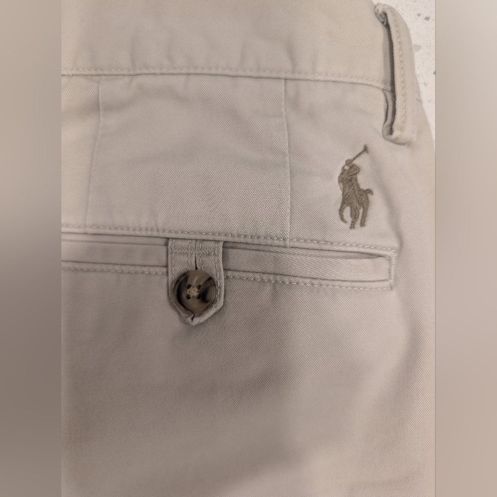 Polo Ralph Lauren Cream Polo Chino Pants
